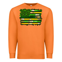 Carrot st patrick's day american flag Premium Sweatshirt - Artiststas