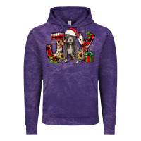 Cloud Purple Christmas joy pitbull Vintage Hoodie - JahusDesignShop