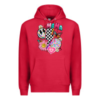 Cardinal retro mama Premium Hoodie - JahusDesignShop