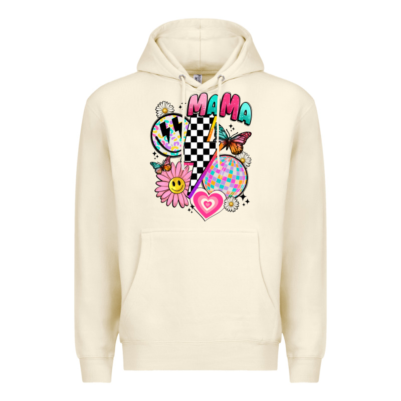 Retro Mama Premium Hoodie by JahusDesignShop | Teevron