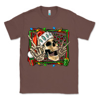 Chestnut Christmas happy skeleton Classic Tee - Jasminsmagicworld