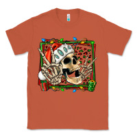 Copper Christmas happy skeleton Classic Tee - Jasminsmagicworld
