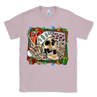 Lilac Christmas happy skeleton Classic Tee - Jasminsmagicworld