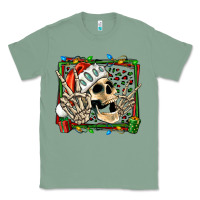 Sage Christmas happy skeleton Classic Tee - Jasminsmagicworld