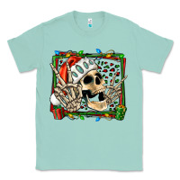 Seafoam Christmas happy skeleton Classic Tee - Jasminsmagicworld
