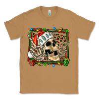 Christmas Happy Skeleton Classic Tee | Teevron