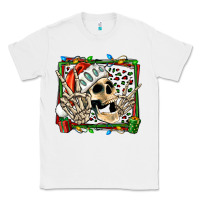 White Christmas happy skeleton Classic Tee - Jasminsmagicworld