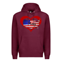 Burgundy Play Premium Hoodie - Bettercallsaul
