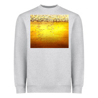 Heather Grey beer bubble Heavyweight Sweatshirt - AdoDesignShop