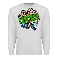 Dove Grey lucky st patrick s day Premium Sweatshirt - Artiststas