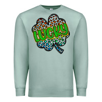 Seafoam lucky st patrick s day Premium Sweatshirt - Artiststas