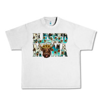 Lunar Rock blessed mama Urban Heavy Tee - JahusDesignShop