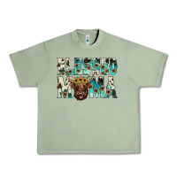 Oil Green blessed mama Urban Heavy Tee - JahusDesignShop