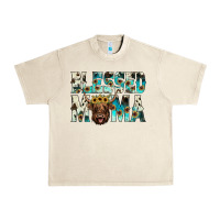 Sandshell blessed mama Urban Heavy Tee - JahusDesignShop