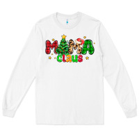White mama claus Long Sleeve Tee - NancyCooperArtShop