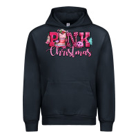 Navy pink christmas Urban Hoodie - CowGirlArtShop