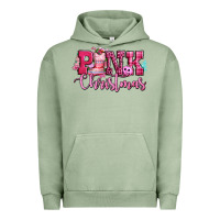 Pigment Oil Green pink christmas Urban Hoodie - CowGirlArtShop