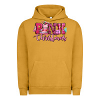 Pigment Peanut Butter pink christmas Urban Hoodie - CowGirlArtShop