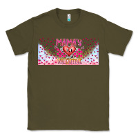 Army Green Mama is Valentine 16oz Classic Tee - CowhideDigitalArt