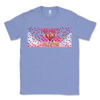 Colony Blue Mama is Valentine 16oz Classic Tee - CowhideDigitalArt
