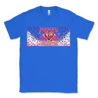 True Royal Mama is Valentine 16oz Classic Tee - CowhideDigitalArt