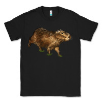 Black Capybara Classic Tee - LillyAllenDesigns