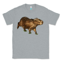 Heather Grey Capybara Classic Tee - LillyAllenDesigns
