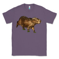 Lavender Capybara Classic Tee - LillyAllenDesigns