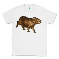 White Capybara Classic Tee - LillyAllenDesigns