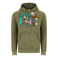 Vintage Olive be the light Vintage Hoodie - AdoDesignShop