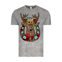 Cloud Rock christmas horseshoe Vintage Tee - JahusDesignShop
