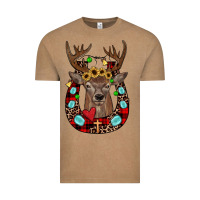 Vintage Coffee christmas horseshoe Vintage Tee - JahusDesignShop