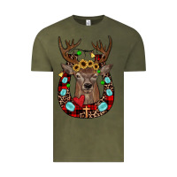 Vintage Olive christmas horseshoe Vintage Tee - JahusDesignShop