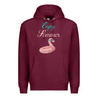 Burgundy Enjoy Summer Premium Hoodie - Bettercallsaul
