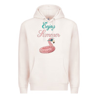 Pale Pink Enjoy Summer Premium Hoodie - Bettercallsaul