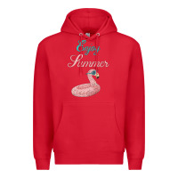 Red Enjoy Summer Premium Hoodie - Bettercallsaul