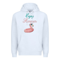 White Enjoy Summer Premium Hoodie - Bettercallsaul