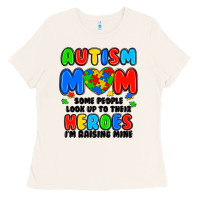Bone autism mom some people look up to their heroes i'm Ladies Tee - JahusDesignShop