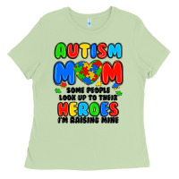 Matcha autism mom some people look up to their heroes i'm Ladies Tee - JahusDesignShop