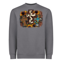 Storm cross background Heavyweight Sweatshirt - JahusDesignShop