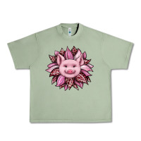 Oil Green sunflower leopard Urban Heavy Tee - JahusDesignShop