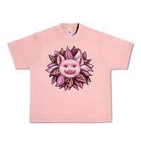 Salmon sunflower leopard Urban Heavy Tee - JahusDesignShop