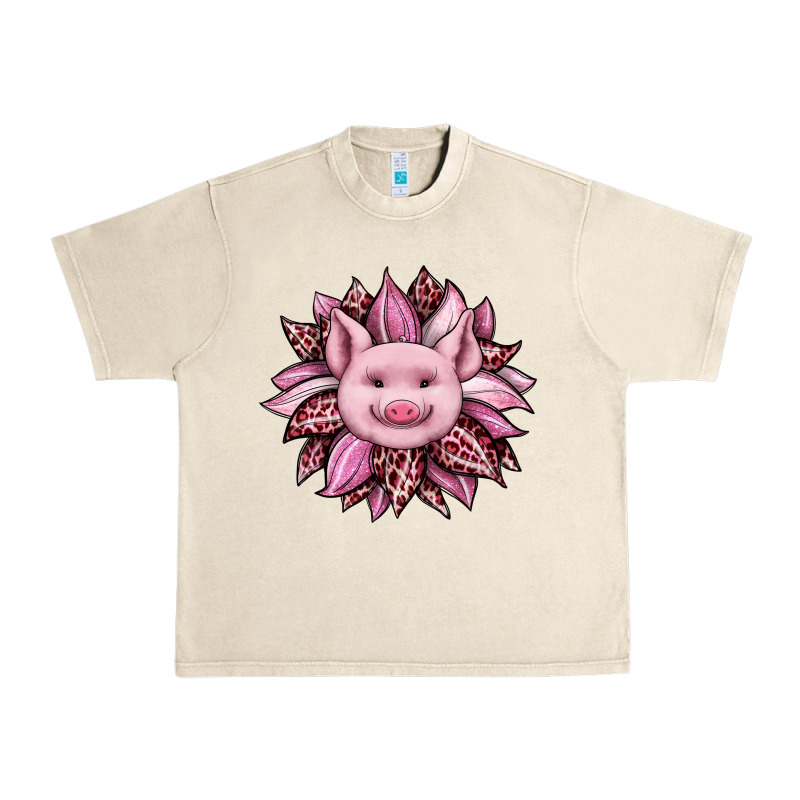 Sunflower Leopard Urban Heavy Tee by JahusDesignShop | Teevron