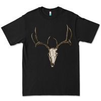 Black deer skull Premium Tee - RanaPortraitStore