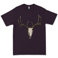 Plum deer skull Premium Tee - RanaPortraitStore