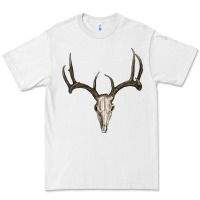 White deer skull Premium Tee - RanaPortraitStore