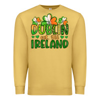 Antique Gold dublin ireland st patrick s day Premium Sweatshirt - Artiststas