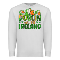 Dove Grey dublin ireland st patrick s day Premium Sweatshirt - Artiststas