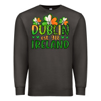 Smoke dublin ireland st patrick s day Premium Sweatshirt - Artiststas