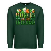 Sports Green dublin ireland st patrick s day Premium Sweatshirt - Artiststas